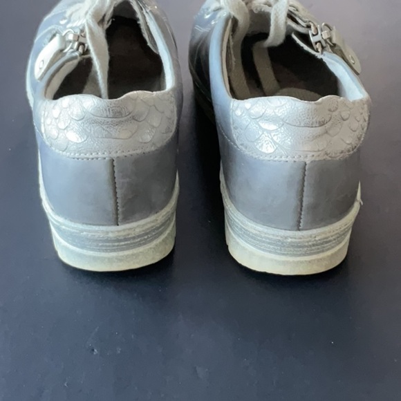 Remonte Kaja 00 sneaker in Shark/silver leather Size 6 (37) - Picture 4 of 9